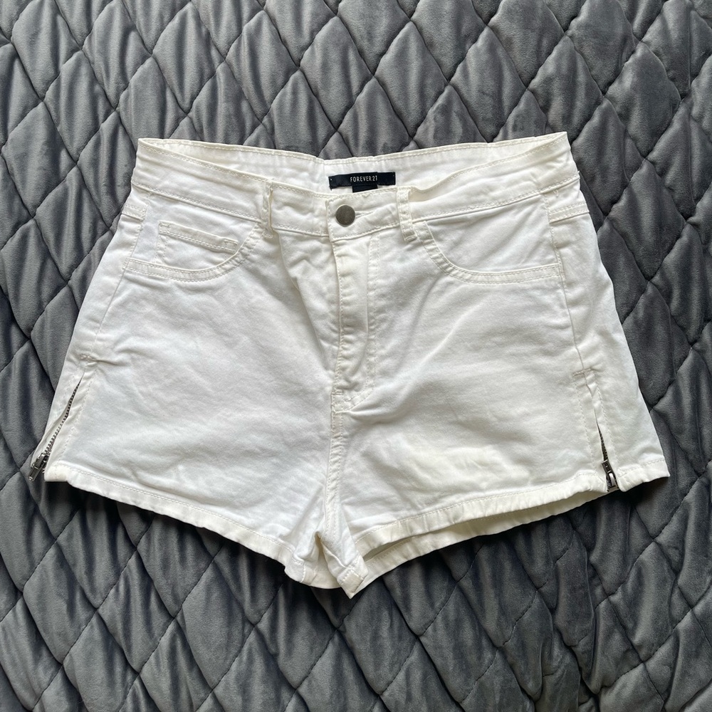 White F21 Shorts